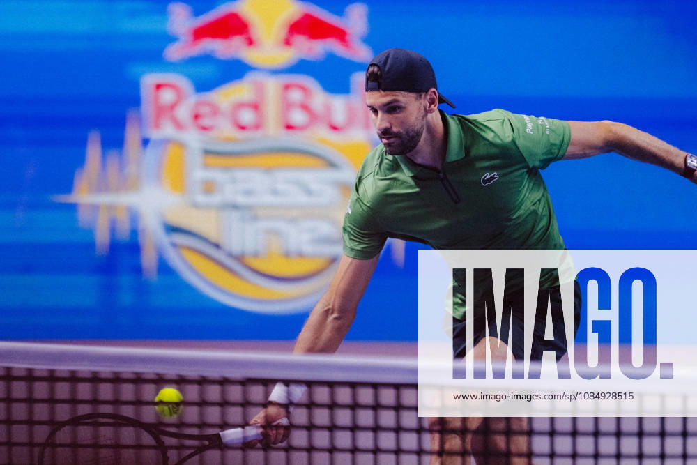TENNIS - ATP, Tennis Herren Erste Bank Open VIENNA,AUSTRIA,23.OCT.26 - TENNIS - ATP Tour, Erste Bank Open, Red Bull BassLine. Image shows Grigor Dimitrov (HUN). GEPAxpictures anderxSolc