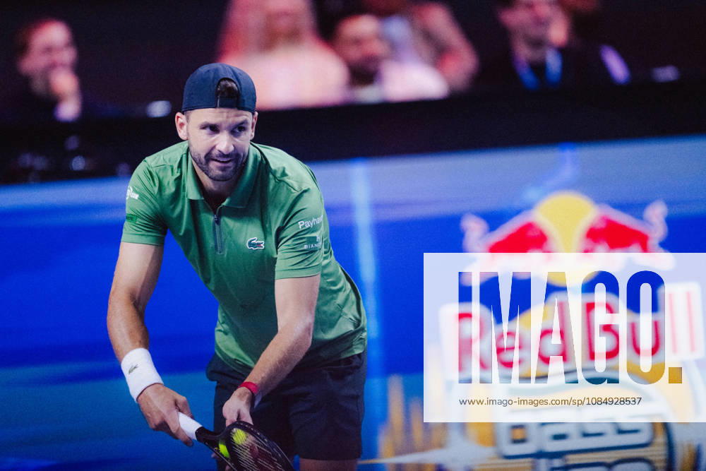 TENNIS - ATP, Tennis Herren Erste Bank Open VIENNA,AUSTRIA,23.OCT.26 - TENNIS - ATP Tour, Erste Bank Open, Red Bull BassLine. Image shows Grigor Dimitrov (HUN). GEPAxpictures anderxSolc