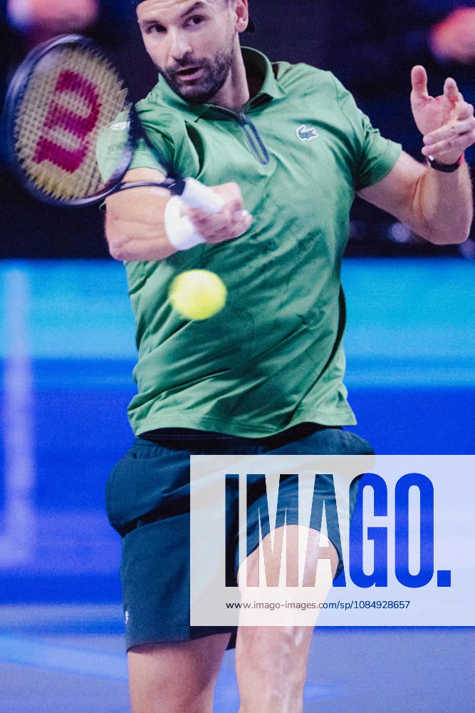 TENNIS - ATP, Tennis Herren Erste Bank Open VIENNA,AUSTRIA,23.OCT.26 - TENNIS - ATP Tour, Erste Bank Open, Red Bull BassLine. Image shows Grigor Dimitrov (HUN). GEPAxpictures anderxSolc