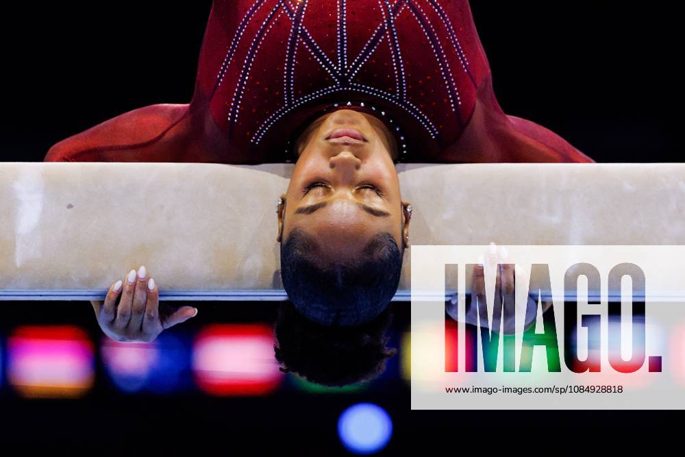 ROTTERDAM - Skye Blakely (USA) during the all-around final at the World Gymnastics Championships in Ahoy Rotterdam. IRIS VAN DEN BROEK ANP ANPxSportx IVx 573399736 originalFilename: 573399736