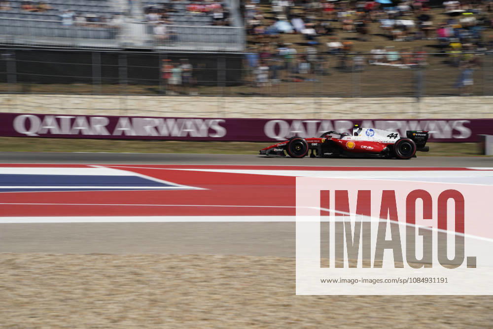 22nd October 2026; Circuit of the Americas, Austin, United States; Formula 1, United States Grand Prix, Arrivals Day; Lewis Hamilton (44) of Great Britain and Scuderia Ferrari HP on the track JackxMackenzie