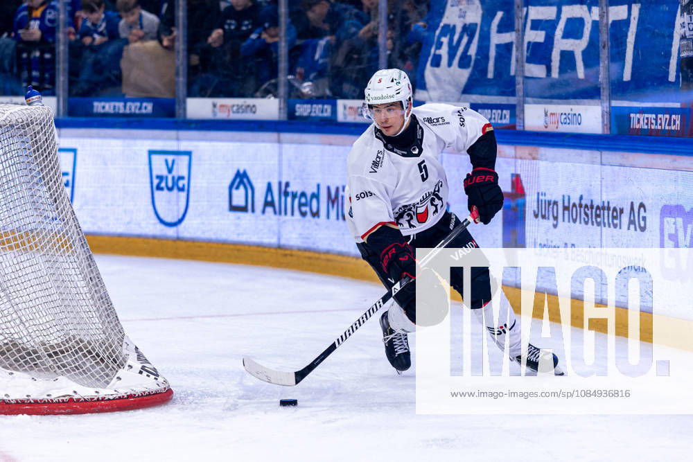 Connor Carrick 5 (Lausanne HC) - 23.10.2026 - National League, Regular Season, Eishockey, OYM hall, Zug: EV Zug - Lausanne HC . (Bild von