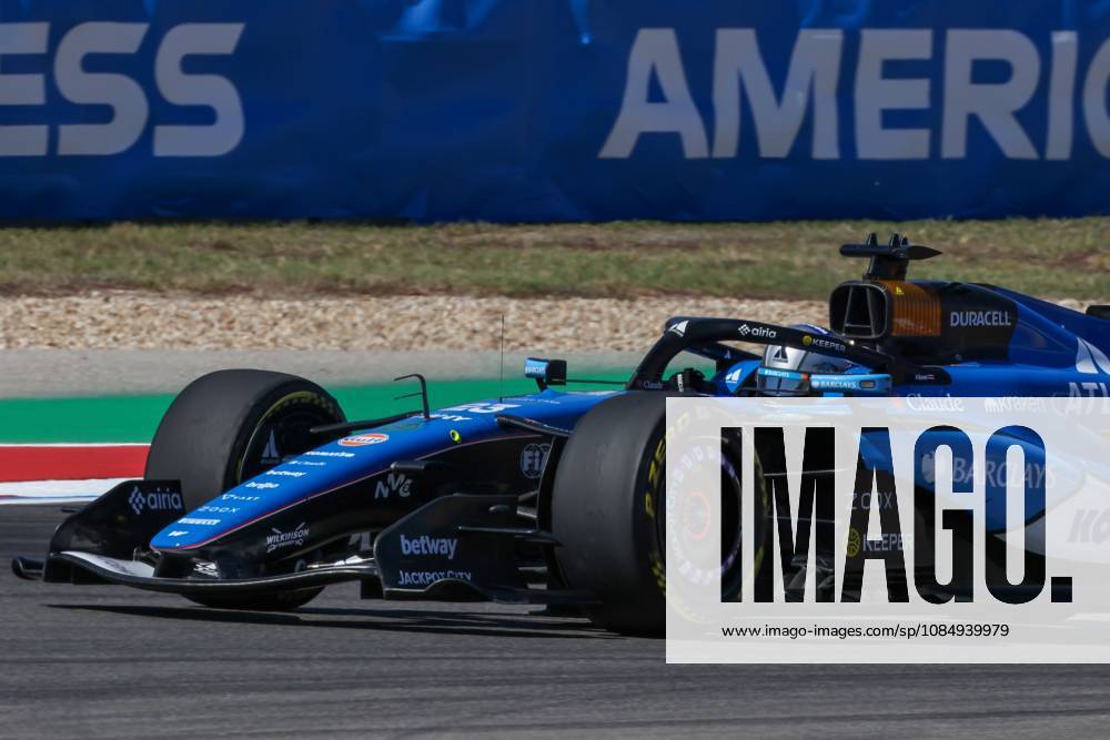 Circuit of the Americas (COTA) Austin - 23 10 2026: Alexander Albon from Thailand, driving the (23) Atlassian Williams F1 Team FW48 Mercedes during the Formula 1 United States Grand Prix - Austin - Friday - Free Practice 1 at Circuit of the Americas (COTA) on 23 10 2026 in Austin. (Stefano Facchin Photography Alessio Morgese SPP)