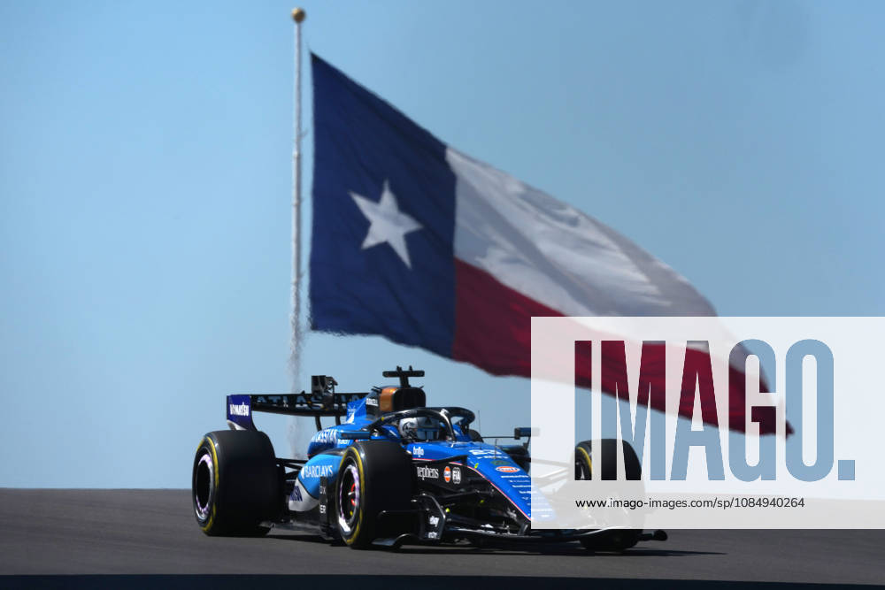 Formula 1 MSC Cruises United States Grand Prix 2026 British driver Alexander Albon of Williams Racing in action during first practice ahead of the formula 1 msc cruises united states grand prix 2026 at the Circuit of the Americas in Austtin, united states October 23 2026. Austin United States