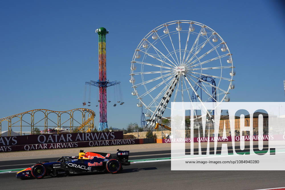 Formula 1 MSC Cruises United States Grand Prix 2026 Dutch driver Max Verstappen of Oracle Red Bull Racing in action during first practice ahead of the formula 1 msc cruises united states grand prix 2026 at the Circuit of the Americas in Austtin, united states October 23 2026. Austin United States