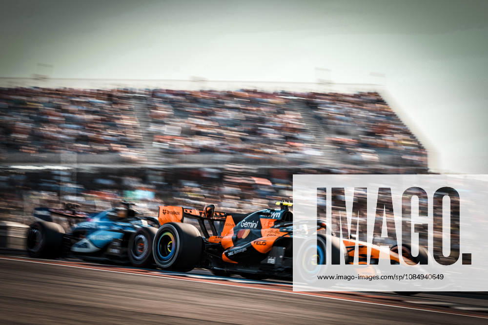 AUSTIN, UNITED STATES, OCT 23: Lando Norris of Great Britain driving the McLaren MCL40 Mercedes on track during practice ahead of the F1 Grand Prix of United States at Circuit of The Americas on October 23, 2026 in Austin, Texas (photo by Richard Callis Sports Press Photo)