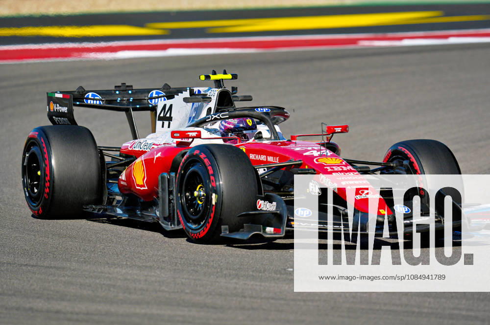 Lewis Hamilton (GBR), Scuderia Ferrari HP, 44 USA, Formel 1 Weltmeisterschaft, United States Grand Prix, Trainingstag, Circuit of the Americas, Austin, Saison 2026, 23.10.2026 Formel 1 Weltmeisterschaft, United States Grand Prix, Trainingstag, Circuit of the Americas, Austin, Saison 2026, 23.10.2026 Austin