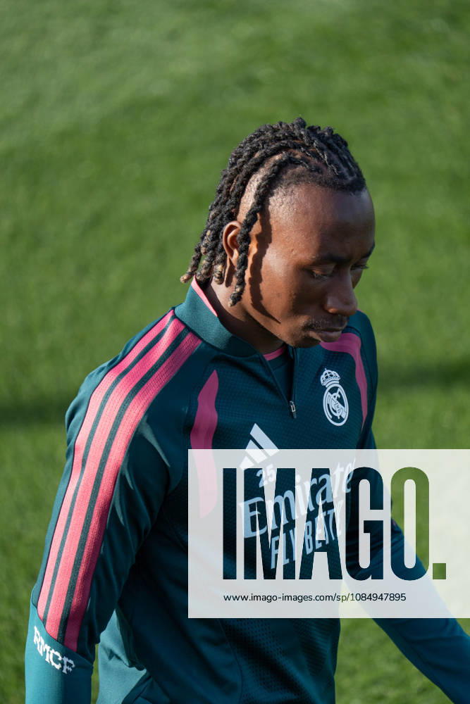 ESP: Real Madrid Training day Yan Diomande of Real Madrid during the training day of Real Madrid ahead the Spanish League, LaLiga EA Sports, football match against FC Barcelona, Barca at Ciudad Deportiva Real Madrid in Valdebebas, Madrid on October 24, 2026, Spain Madrid Spain