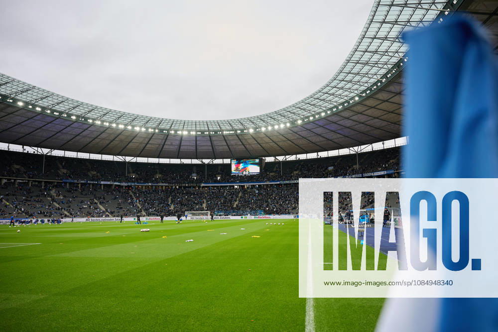 Stimmungsbild Olympiastadion Berlin, Hertha BSC Berlin, GER, Hertha BSC vs. Arminia Bielefeld, 2. Bundesliga, Saison 2026 27, 09. Spieltag, 24.10.2026 (DFL REGULATIONS PROHIBIT ANY USE OF PHOTOGRAPHS AS IMAGE SEQUENCES AND OR QUASI - VIDEO). GER, Hertha BSC vs. Arminia Bielefeld, 2. Bundesliga, Saison 2026 27, 09. Spieltag, 24.10.2026 Berlin