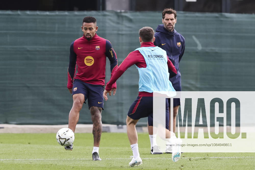 Gabriel Jesus during the training day of FC Barcelona, Barca ahead the Spanish League, Laliga EA Sports, football match against Real Madrid CF at Ciudad Esportiva Joan Gamper on October 24, 2026 in Sant Joan Despi, Barcelona, Spain. Sant Joan Despi Spain - ZUMAa181 20261024_zaa_a181_006