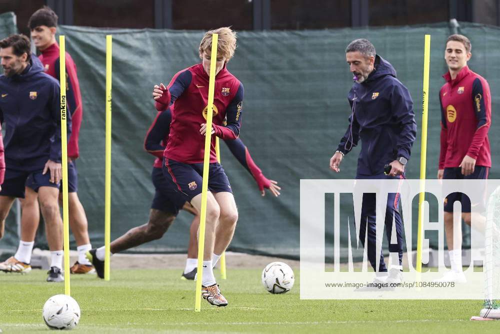 Anthony Gordon during the training day of FC Barcelona, Barca ahead the Spanish League, Laliga EA Sports, football match against Real Madrid CF at Ciudad Esportiva Joan Gamper on October 24, 2026 in Sant Joan Despi, Barcelona, Spain. Sant Joan Despi Spain - ZUMAa181 20261024_zaa_a181_025