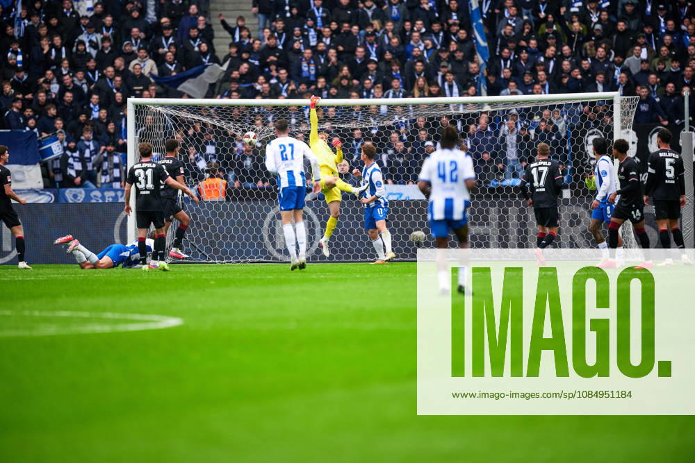 Jonas Kersken (Arminia Bielefeld, 01), GER, Hertha BSC vs. Arminia Bielefeld, 2. Bundesliga, Saison 2026 27, 09. Spieltag, 24.10.2026 (DFL REGULATIONS PROHIBIT ANY USE OF PHOTOGRAPHS AS IMAGE SEQUENCES AND OR QUASI - VIDEO). GER, Hertha BSC vs. Arminia Bielefeld, 2. Bundesliga, Saison 2026 27, 09. Spieltag, 24.10.2026 Berlin