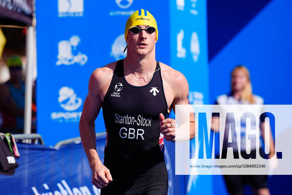 2026 Europe Triathlon Cup Alanya ANTALYA, TURKEY - OCTOBER 24: Jack Stanton-Stock of Great Britain makes his way to the start prior to the elite men race of 2026 Europe Triathlon Cup Alanya on October 24, 2026 in Antalya, Turkey. Antalya Turkey