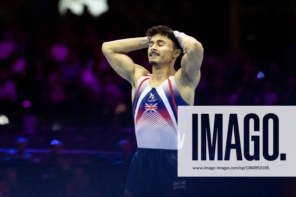 ROTTERDAM - Jake Jarman (GBR) in action during the floor apparatus final at the World Gymnastics Championships in Rotterdam Ahoy. IRIS VAN DEN BROEK ANP ANPxSportx IVx 573461908 originalFilename: 573461908