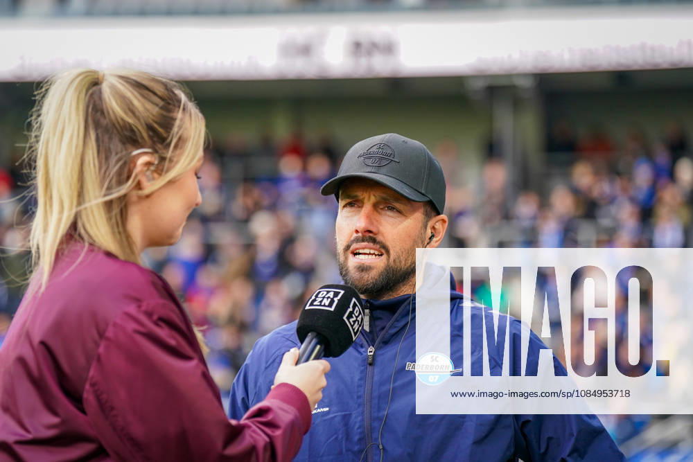 Deutschland: Fussball Bundesliga 2026 - 2027, 7. Spieltag - SC Paderborn vs Hamburger SV - Home-Deluxe-Arena (Paderborn): Ralf Kettemann (Paderborn Trainer) TV Interview DAZN