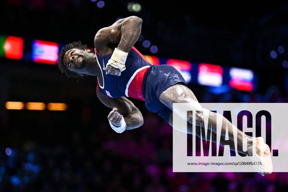 Netherlands Artistic Gymnastics World Championships 9271912 24.10.2026 Frederick Richard of the United States competes in the men s floor exercise final at the 2026 World Artistic Gymnastics Championships in Rotterdam, the Netherlands. Alexey Filippov Sputnik Rotterdam Netherlands