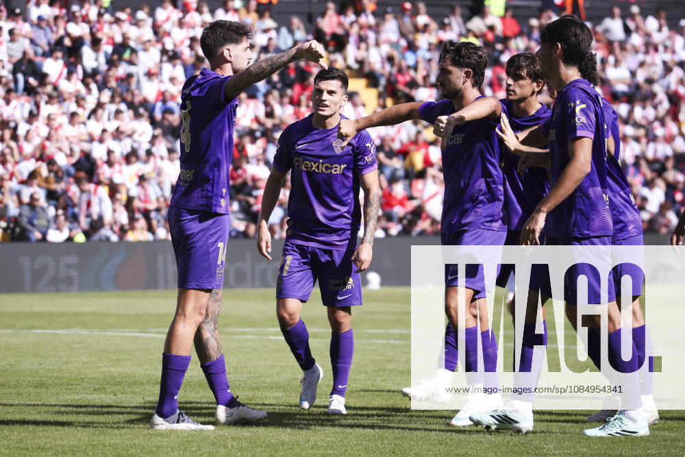 Rayo Vallecano v Espanyol - La Liga EA Sports 2026 27 October 24, 2026, Vallecas Stadium, Madrid, Spain: Fernando Nino Rodriguez of Elche celebrates his goal during La Liga EA Sports match between Rayo Vallecano and Elche CF at Vallecas Stadium on October 24, 2026 in Madrid, Spain. Madrid Vallecas Stadium Madrid Spain