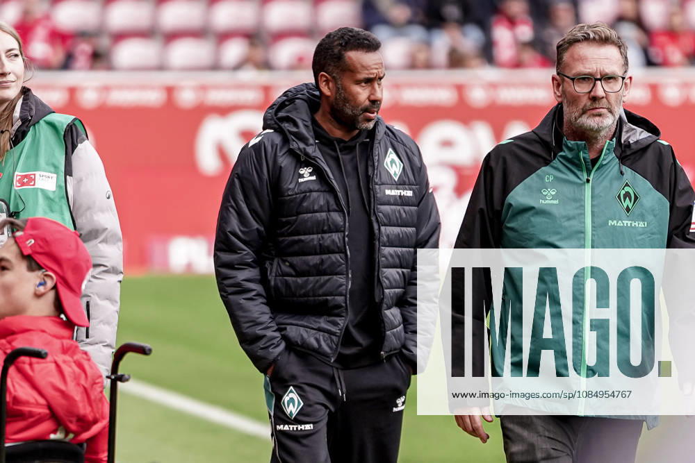 Deutschland: Fussball Saison 2026 2027 , 1. Bundesliga , 7. Spieltag , 1. FSV Mainz 05 vs. SV Werder Bremen - Mewa Arena (Mainz) : Daniel Thioune (Trainer, SV Werder Bremen) Mimik, Gesichtsausdruck, Emotion Mainz Mewa Arena Deutschland Germany