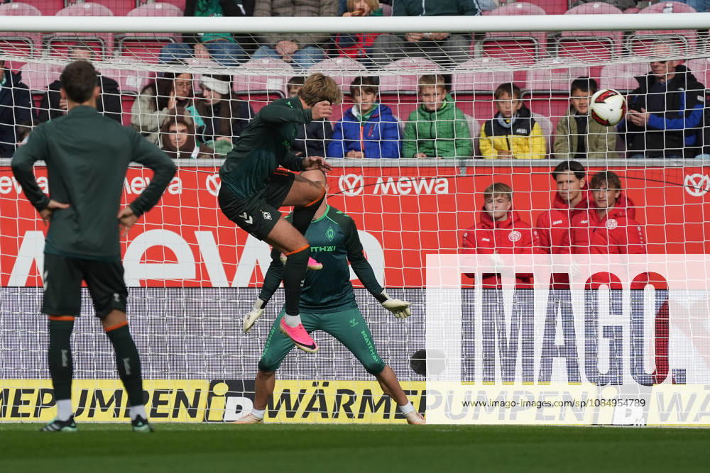 Kopfballtor Niclas Füllkrug (Werder Bremen, 10) - 24.10.2026 1. FSV Mainz 05 vs.Werder Bremen, MEWA Arena, Bundesliga 7. Spieltag
