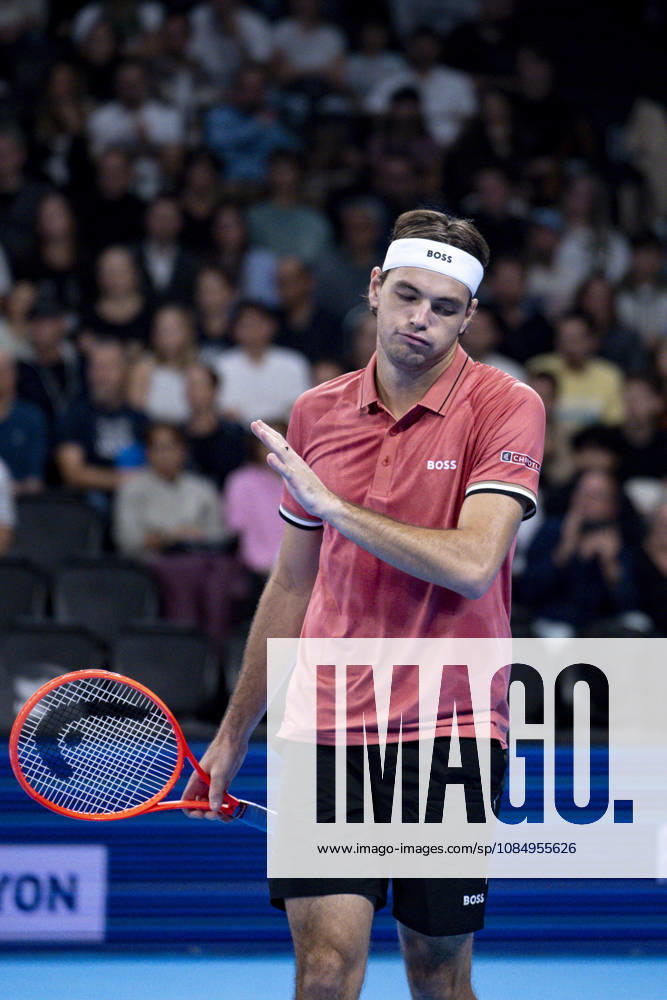 TENNIS : ATP, Tennis Herren 250 - Grand Prix Tennis AURA - Decines (France) 24 10 2026 Tommy PAUL (USA) vs Taylor FRITZ (USA) in the semifinals of the tennis Grand Prix Auvergne Rhône-Alpes at the LDLC Arena in Décines on October 24, 2026. Photo Sandrine Thesillat PsNewZ
