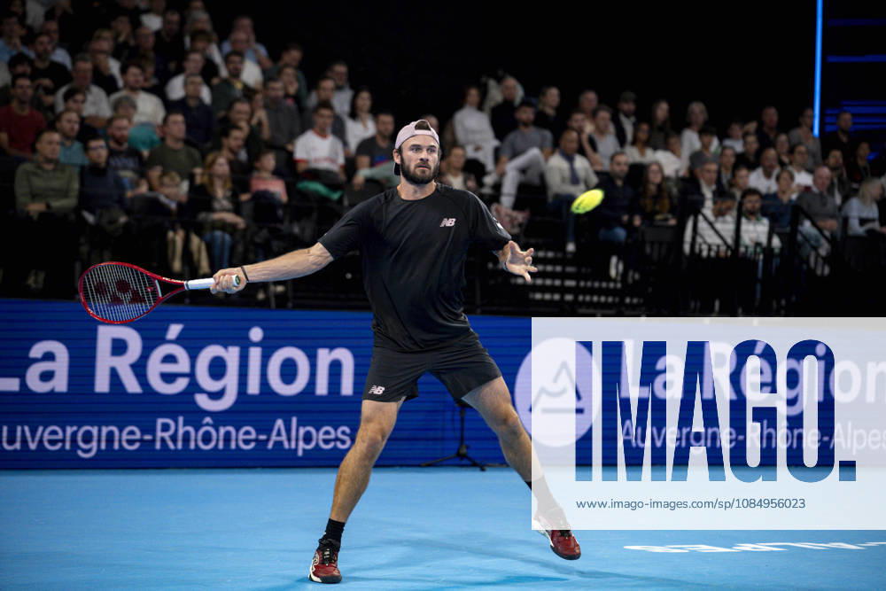 TENNIS : ATP, Tennis Herren 250 - Grand Prix Tennis AURA - Decines (France) 24 10 2026 Tommy PAUL (USA) vs Taylor FRITZ (USA) in the semifinals of the tennis Grand Prix Auvergne Rhône-Alpes at the LDLC Arena in Décines on October 24, 2026. Photo Sandrine Thesillat PsNewZ