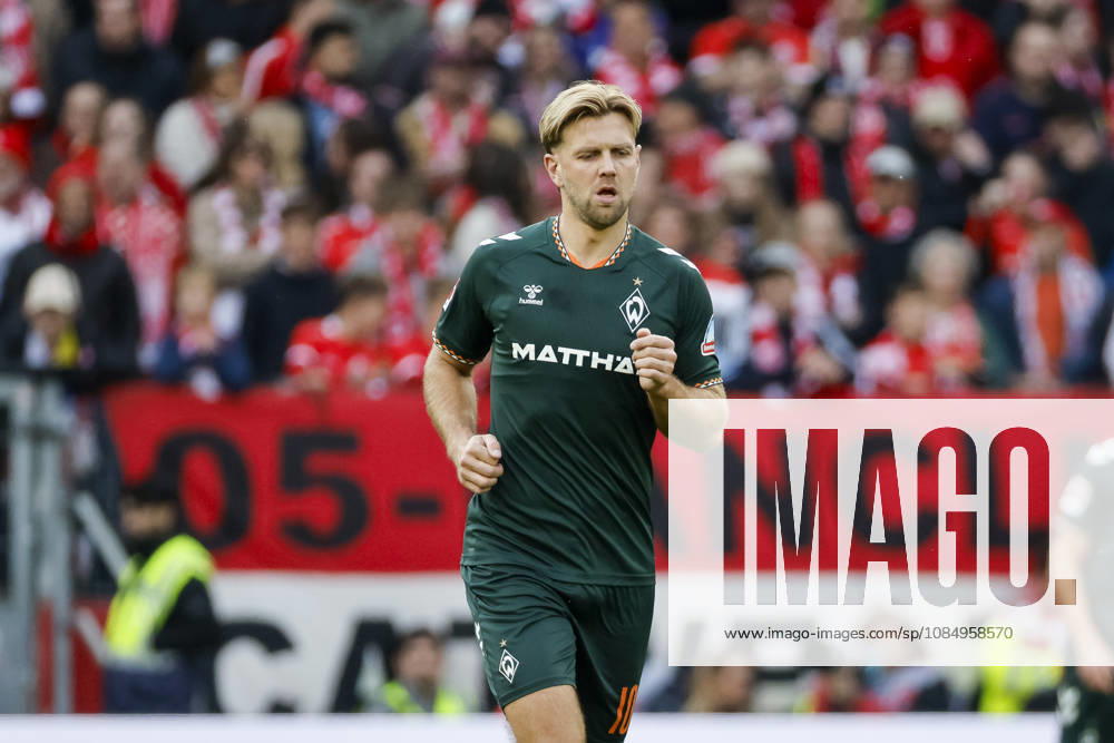 Niclas Füllkrug, Fullkrug (SV Werder Bremen, 10) , Deutschland, Fussball, 1. Bundesliga, 7.Spieltag, 2026 2027, 1. FSV Mainz vs. SV Werder Bremen, 24.10.2026, Mainz Mewa Arena Deutschland