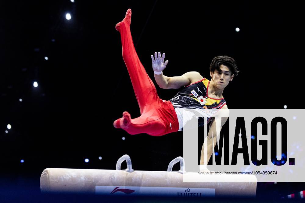 ROTTERDAM - Daiki Hashimoto (JPN) during the vault apparatus final at the World Gymnastics Championships in Rotterdam Ahoy. IRIS VAN DEN BROEK ANP ANPxSportx IVx 573471560 originalFilename: 573471560