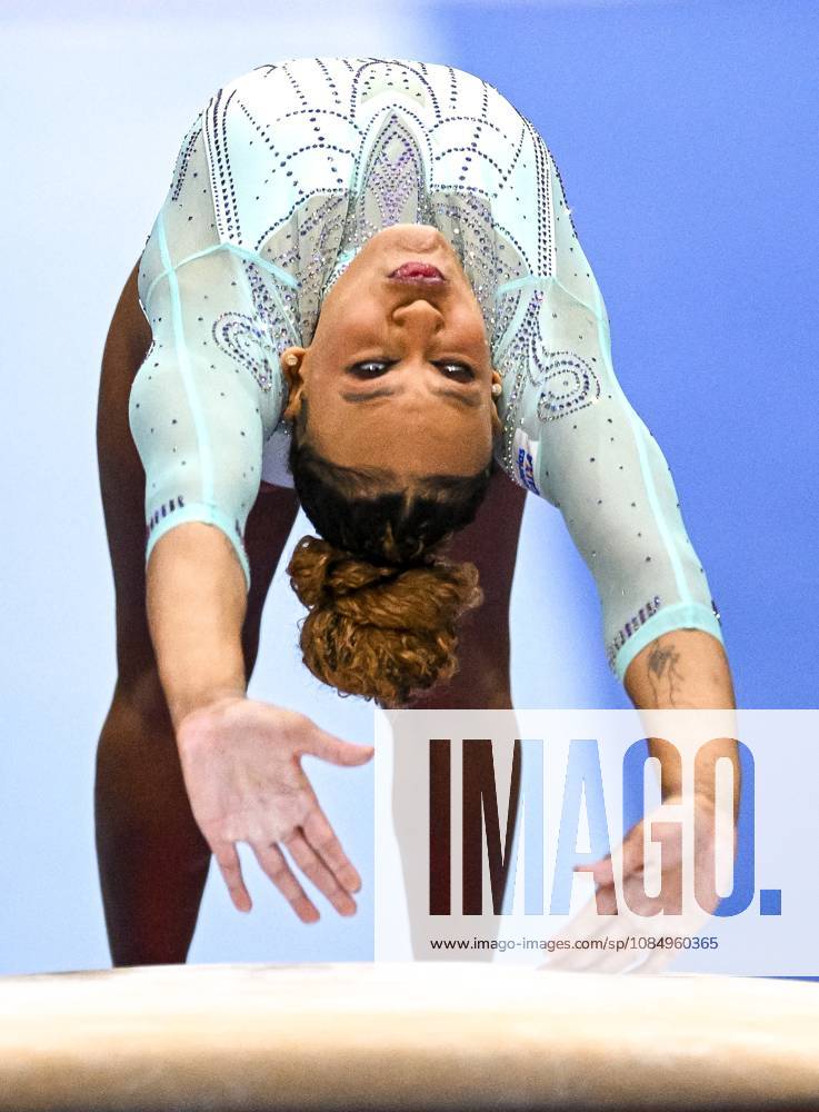 Netherlands Artistic Gymnastics World Championships 9272041 24.10.2026 Brazil s Rebeca Andrade competes in the women s vault final at the 2026 World Artistic Gymnastics Championships in Rotterdam, the Netherlands. Alexey Filippov Sputnik Rotterdam Netherlands