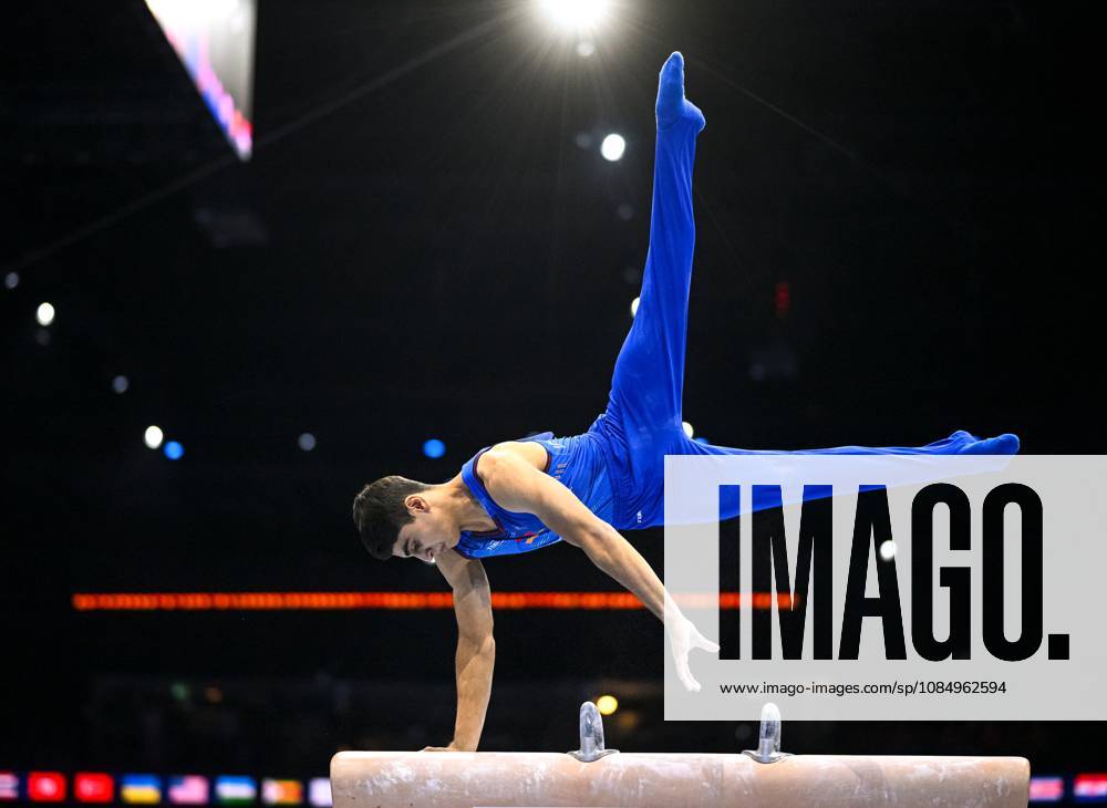 Netherlands Artistic Gymnastics World Championships 9272080 24.10.2026 Armenia s Hamlet Manukyan competes in the men s pommel horse final at the 2026 World Artistic Gymnastics Championships in Rotterdam, the Netherlands. Alexey Filippov Sputnik Rotterdam Netherlands