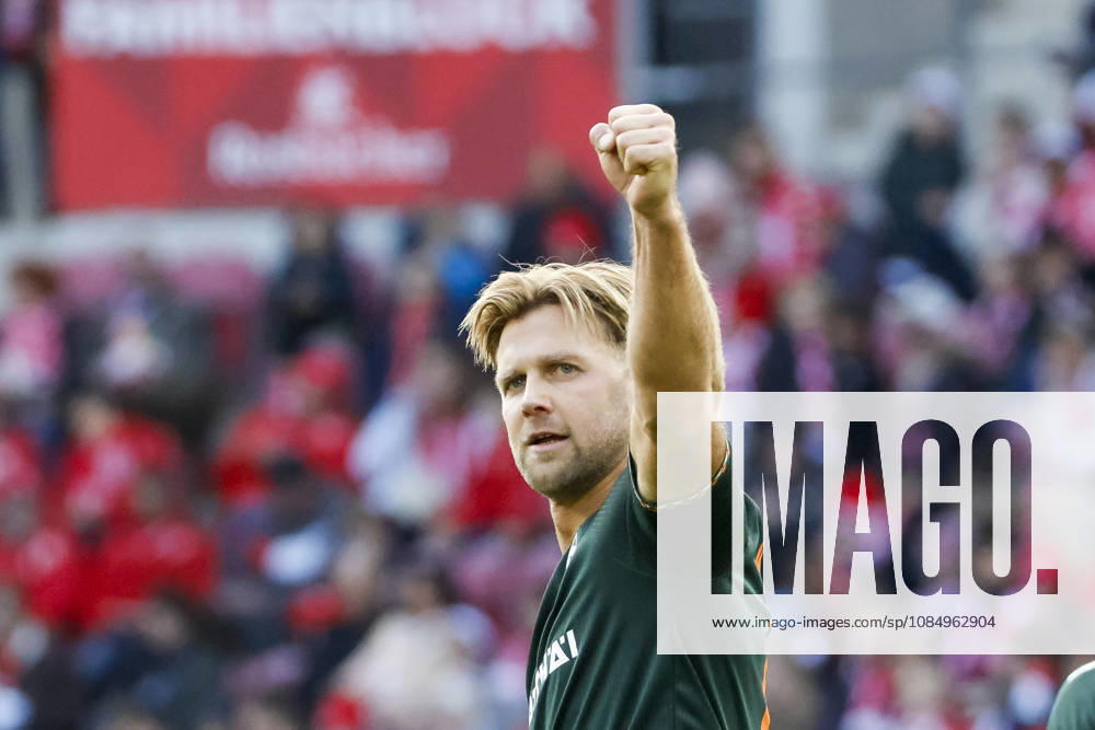 Niclas Füllkrug, Fullkrug (SV Werder Bremen, 10) beim 0:2 , Deutschland, Fussball, 1. Bundesliga, 7.Spieltag, 2026 2027, 1. FSV Mainz vs. SV Werder Bremen, 24.10.2026, Mainz Mewa Arena Deutschland