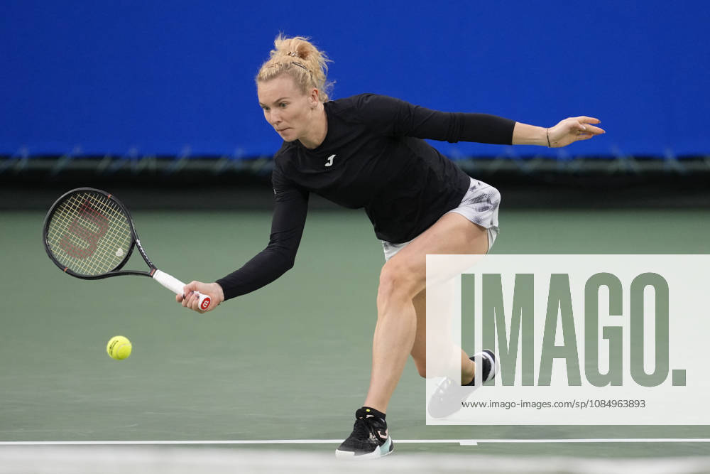 WTA, Tennis Damen Kinoshita Group Japan Open - Day 6 Katerina Siniakova of the Czech Republic plays during her semi-final match against Katie Boulter of Great Britain at the 2026 Kinoshita Group Japan Open Women s tennis tournament at Utsubo Tennis Center in Osaka, Japan, on October 24, 2026. Osaka Japan