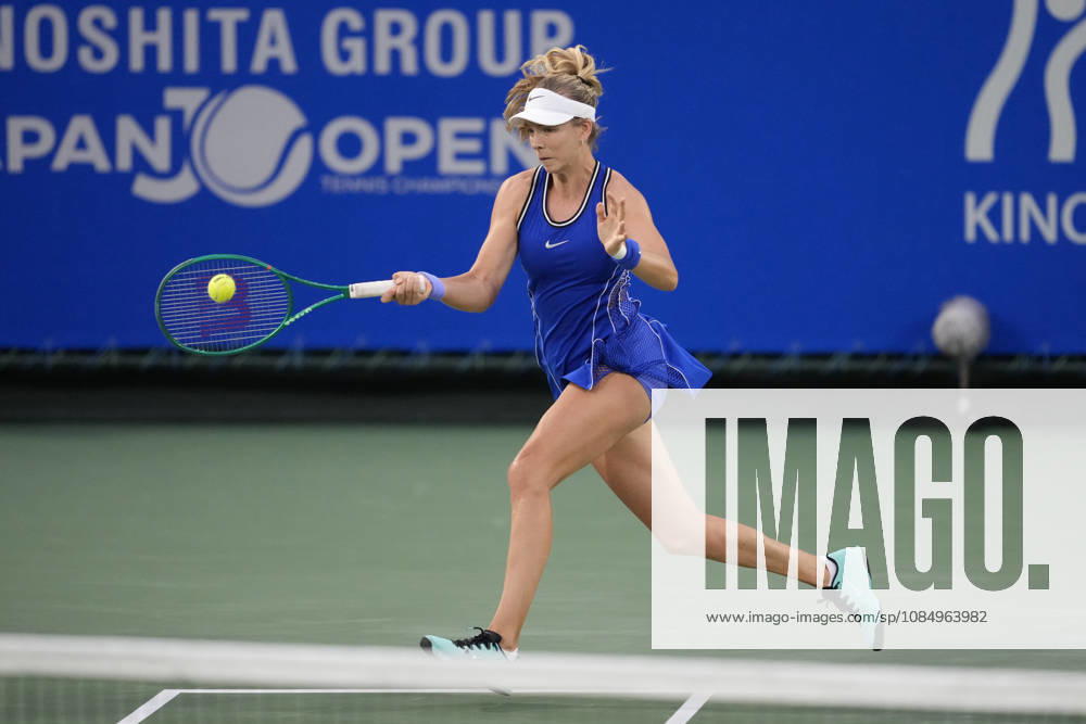 WTA, Tennis Damen Kinoshita Group Japan Open - Day 6 Katie Boulter (GBR) competes in her semi-final match against Katerina Siniakova (CZE) at the 2026 Kinoshita Group Japan Open Women s tennis tournament at Utsubo Tennis Center in Osaka, Japan, on October 24, 2026. Osaka Japan
