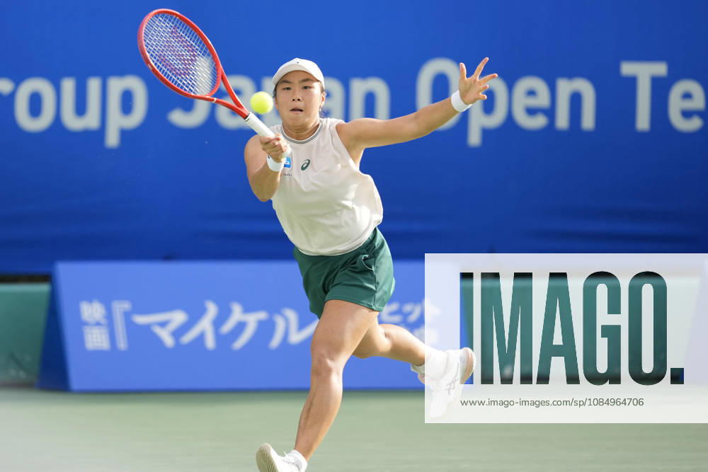 WTA, Tennis Damen Kinoshita Group Japan Open - Day 6 Janice Tjen of Indonesia plays with partner Storm Hunter of Australia during their doubles final match against Jesika Maleckova and Miriam Skoch of the Czech Republic at the 2026 Kinoshita Group Japan Open Women s tennis tournament at Utsubo Tennis Center in Osaka, Japan, on October 24, 2026. Osaka Japan