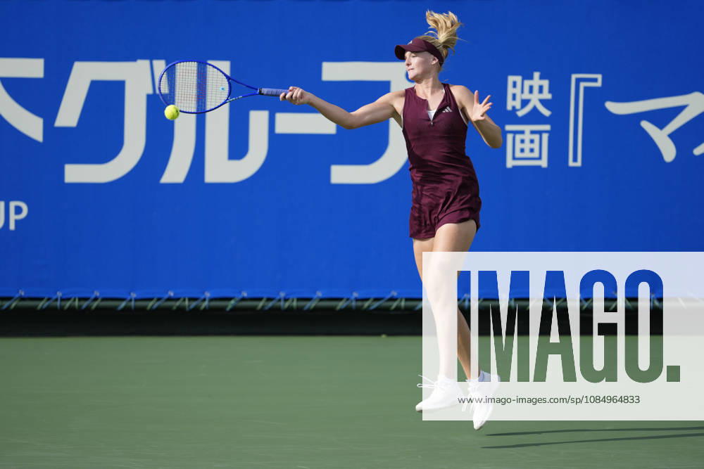 WTA, Tennis Damen Kinoshita Group Japan Open - Day 6 Ashlyn Krueger of the United States competes against Ann Li of the United States during their semi-final match at the 2026 Kinoshita Group Japan Open Women s tennis tournament at Utsubo Tennis Center in Osaka, Japan, on October 24, 2026. Osaka Japan