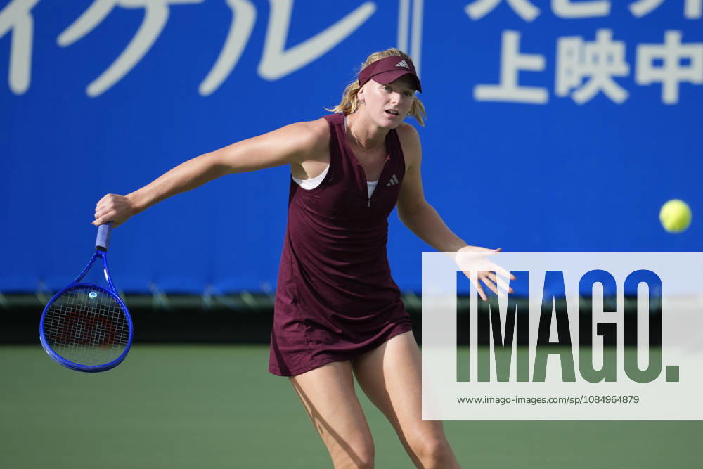 WTA, Tennis Damen Kinoshita Group Japan Open - Day 6 Ashlyn Krueger of the United States competes against Ann Li of the United States during their semi-final match at the 2026 Kinoshita Group Japan Open Women s tennis tournament at Utsubo Tennis Center in Osaka, Japan, on October 24, 2026. Osaka Japan