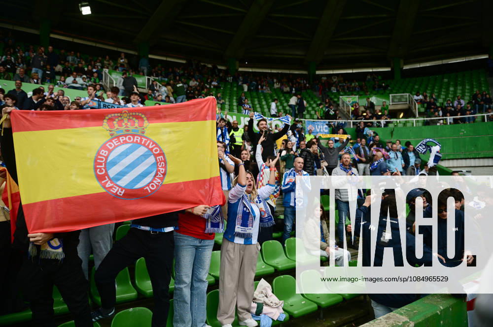 ESP: LaLiga EA Sports Racing Santander v RCD Espanyol fans of espanyol during LaLiga EA Sports between Racing Santander v RCD Espanyol played at Campos de de El Sardinero Stadium in Cantabria on October 24, 2026 in Spain Spain Futbol