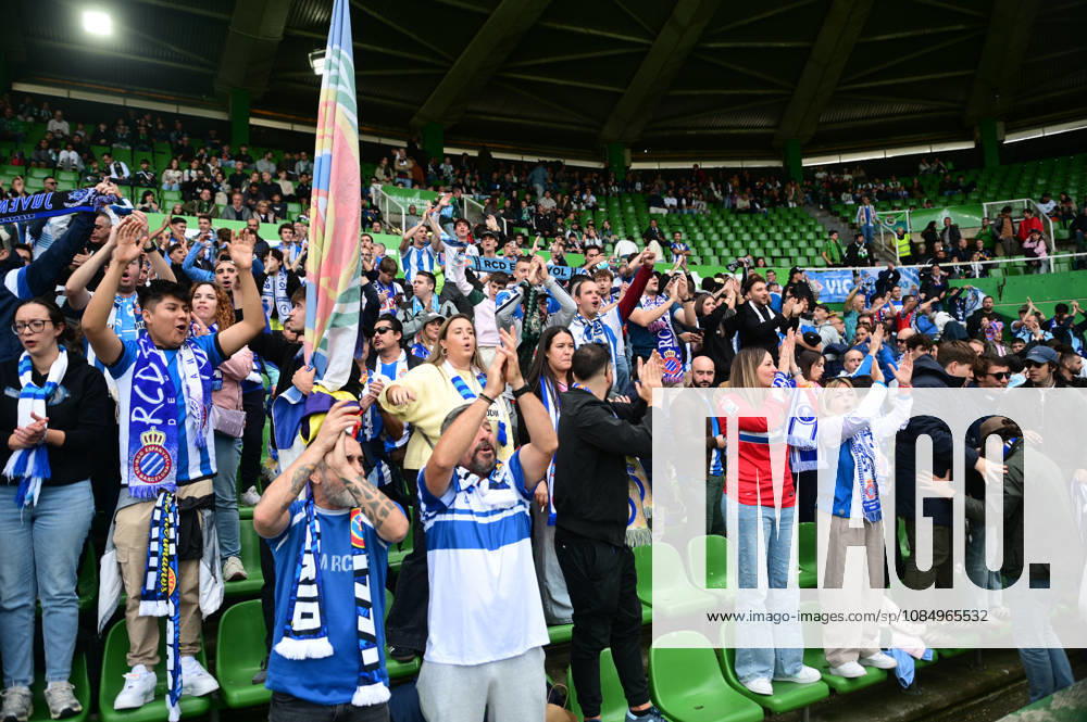 ESP: LaLiga EA Sports Racing Santander v RCD Espanyol fans of espanyol during LaLiga EA Sports between Racing Santander v RCD Espanyol played at Campos de de El Sardinero Stadium in Cantabria on October 24, 2026 in Spain Spain Futbol