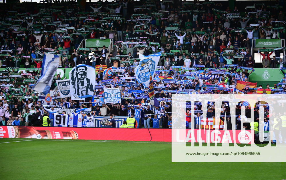 ESP: LaLiga EA Sports Racing Santander v RCD Espanyol fans of espanyol during LaLiga EA Sports between Racing Santander v RCD Espanyol played at Campos de de El Sardinero Stadium in Cantabria on October 24, 2026 in Spain Spain Futbol