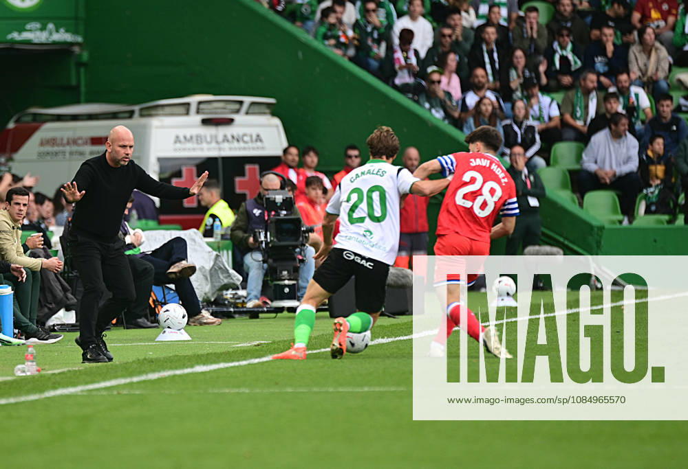 ESP: LaLiga EA Sports Racing Santander v RCD Espanyol Jose Alberto Lopez of Racing during LaLiga EA Sports between Racing Santander v RCD Espanyol played at Campos de de El Sardinero Stadium in Cantabria on October 24, 2026 in Spain Spain Futbol