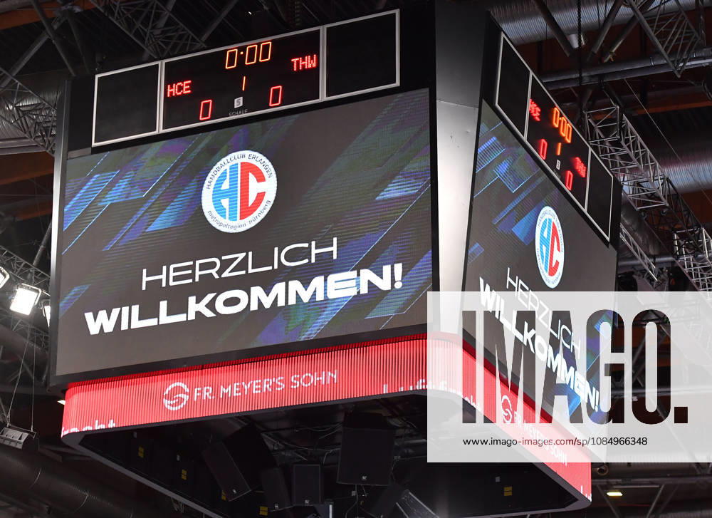 2 - Handball - 1. Bundesliga DAIKIN HBL - Saison 2026 2027 - 10. Spieltag: HC Erlangen Metropolregion Nürnberg HCE - THW Kiel - OGo - - Symbolbild Symbolfoto Feature Impression