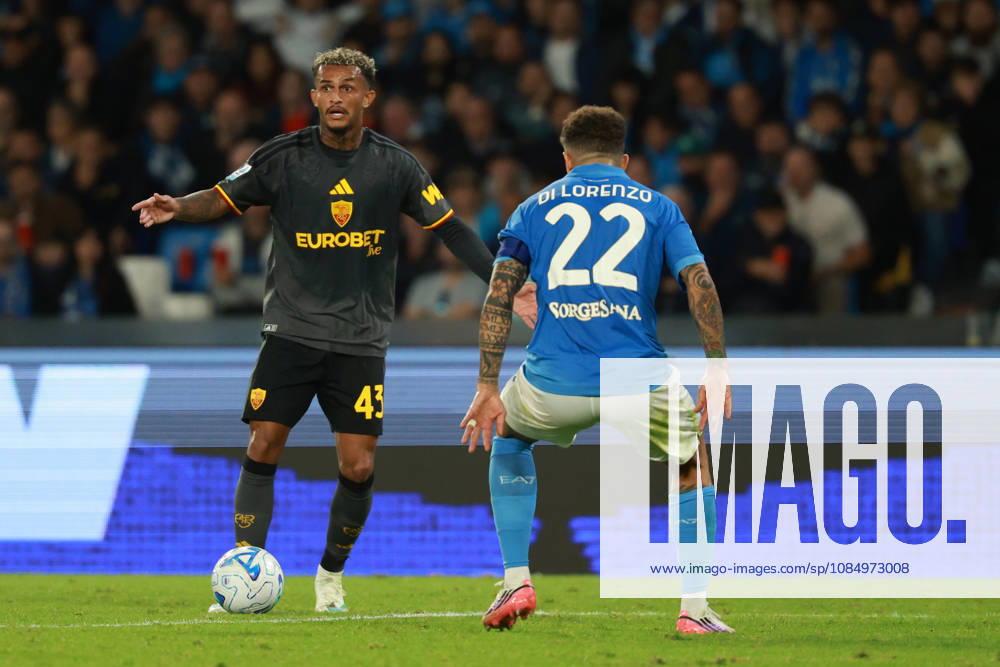 Roma’s Wesley during the Serie A soccer match between Napoli and Roma at the Diego Armando Maradona Stadium in Naples, southern italy - Saturday , October 24, 2026. - Soccer .