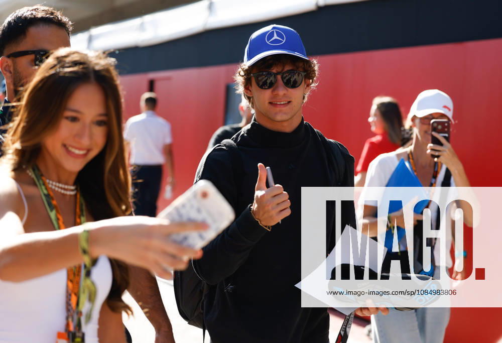 F1 Grand Prix USA - Saturday Arrivals Kimi Antonelli walks through the paddock ahead of the Formula 1 MSC Cruises United States Grand Prix at Circuit of the Americas in Austin, Texas, United States, on October 24, 2026. Austin Texas United States