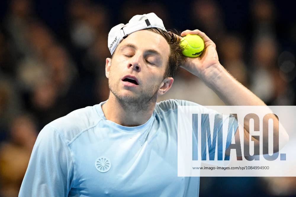 Dutch Tallon Griekspoor pictured during the semi final of the European Open ATP, Tennis Herren tennis tournament in Brussels, on Saturday 24 October 2026. This year s edition of the tournament is taking place from 17 to 25 October ELIASxROM x190885472x