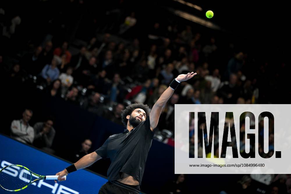 French Arthur Fils pictured in action during the semi final of the European Open ATP, Tennis Herren tennis tournament in Brussels, on Saturday 24 October 2026. This year s edition of the tournament is taking place from 17 to 25 October ELIASxROM x190905747x