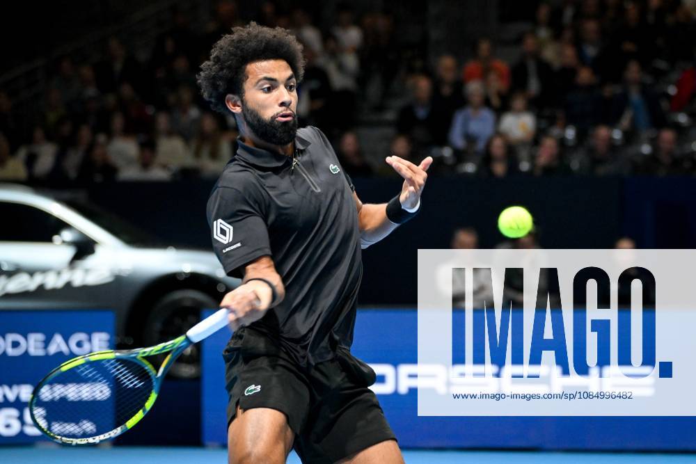 French Arthur Fils pictured in action during the semi final of the European Open ATP, Tennis Herren tennis tournament in Brussels, on Saturday 24 October 2026. This year s edition of the tournament is taking place from 17 to 25 October ELIASxROM x190905761x