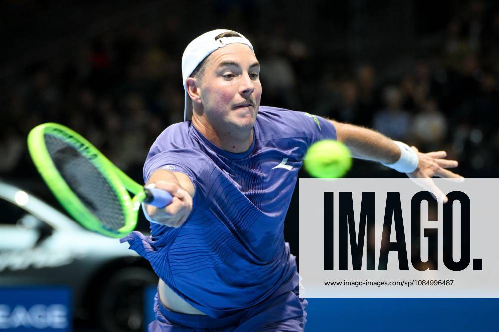 German Jan-Lennard Struff pictured in action during the semi final of the European Open ATP, Tennis Herren tennis tournament in Brussels, on Saturday 24 October 2026. This year s edition of the tournament is taking place from 17 to 25 October ELIASxROM x190905906x