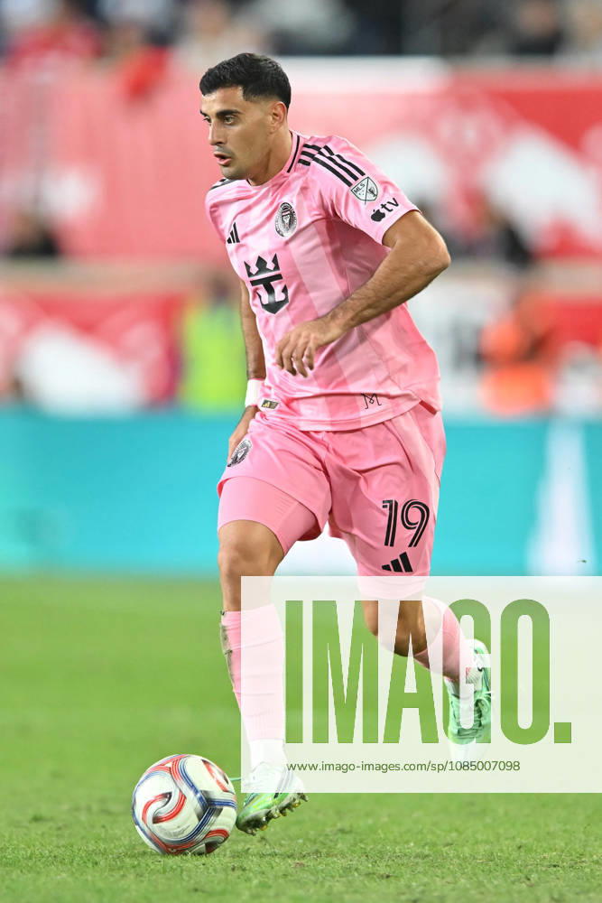 Harrison, New Jersey United States of America. 24 Oct, 2026. Inter Miami CF forward GERMAN BERTERAME (19) in action at Sports Illustrated Stadium New York Red Bulls defeat Inter Miami CF 2 to 0. Credit: , Jr. Zuma Press Harrison United States of America - ZUMAa301 20261024_aaf_a301_036