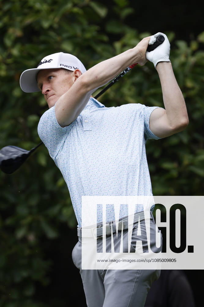 Oct 25, 2026-Cheonan, South Korea-Marcus KINHULT of Sweden action on 9th Tee during a DP World Tour Genesis Championship Final Round at Woo Jeong Hills CC in Cheonan, South Korea. DP Tour Genesis Championship Final Round - ZUMAr168 20261025_aap_r168_001