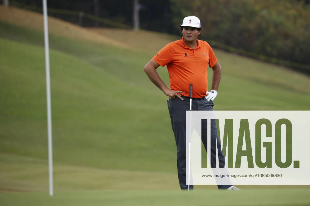 Oct 25, 2026-Cheonan, South Korea-Eugenio CHACARRA of Spain action on 9th Green during a DP World Tour Genesis Championship Final Round at Woo Jeong Hills CC in Cheonan, South Korea. DP Tour Genesis Championship Final Round - ZUMAr168 20261025_aap_r168_014