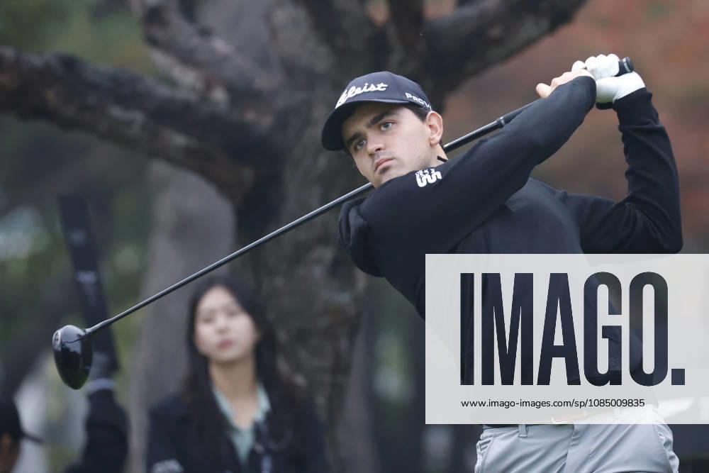 Oct 25, 2026-Cheonan, South Korea-Daniel RODRIGUES of Portugal action on 1th Tee during a DP World Tour Genesis Championship Final Round at Woo Jeong Hills CC in Cheonan, South Korea. DP Tour Genesis Championship Final Round - ZUMAr168 20261025_aap_r168_016